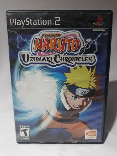 Naruto Uzumaki Chronicles Para Playstation 2 Ps2 Aventura