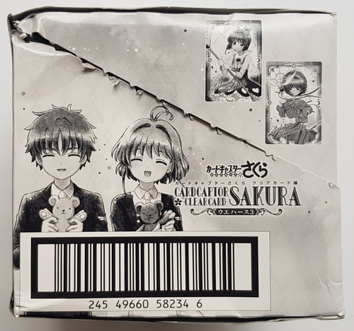 Imagen 3 de 10 de Cardcaptor Sakura Clear Card Bandai Wafer 3 Caja 20 Sobres