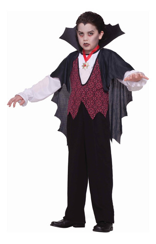 Disfraz Talla Small Para Niño Vampiro Drácula Gótico