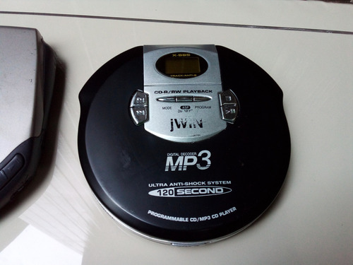 Discmen Sony E Jwin Lote Para Conserto, Ler A Descrição Cinza (Usado)