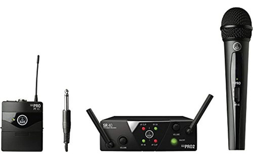 Akg Pro Audio, 2 Microfonos Y Transmisores Inalambricos 3