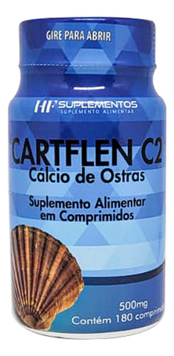 Cálcio De Ostras 600mg - 180 Cápsulas - Fitoway