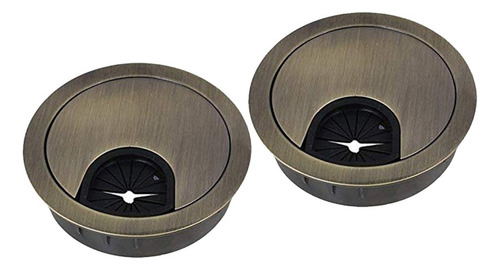 . 4 Pces 50mm Mesa De Computador Grommet Cabo Porta Fio