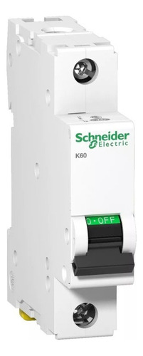 Llave Térmica Interruptor Unipolar 1x63 A K60 Schneider