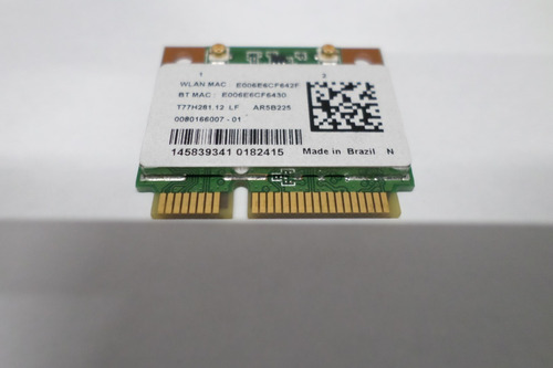 Pci Wireless + Bt Ar5b225 Samsung Np275e4e Np270e4e Np300e4c