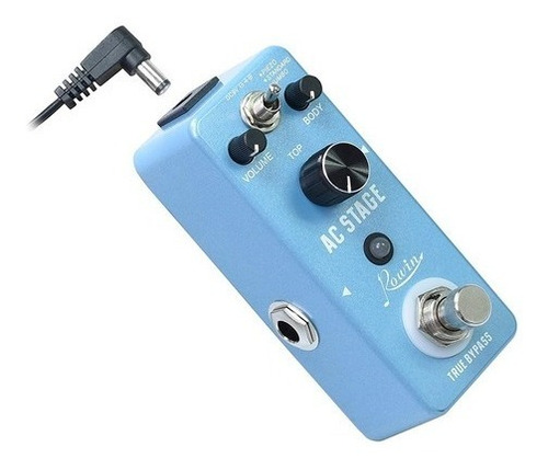 Lef-320 Pedal De Efecto Rowin, Ampire-ac Stage