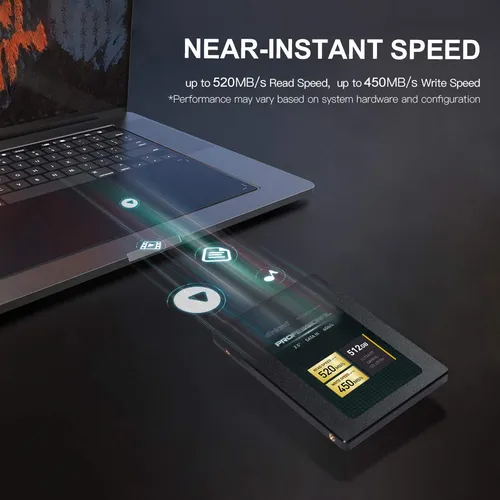 Inland Profesional 512gb Ssd 3d Tlc Nand Sata Iii 6gb/s 2.5.