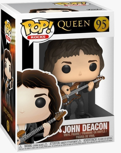 Funko Pop Rocks Nuevo Vinilo 10cm Queen - John Deacon