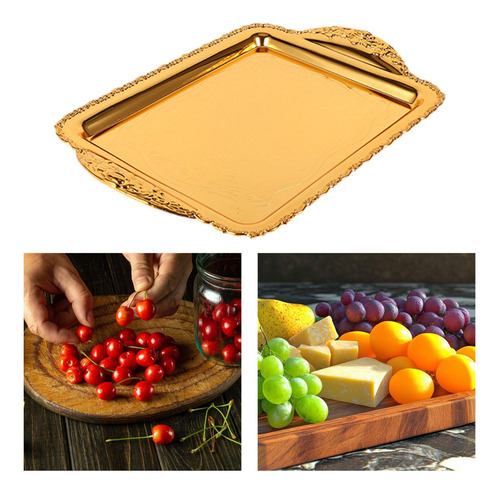 Bandeja Para Servir, Plato De Postre, Fácil De Limpiar, Colo