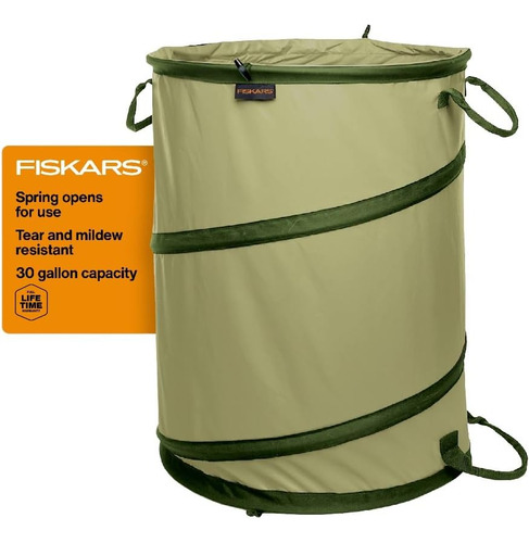 Fiskars Kangaroo Bolsa Plegable De Jardín Para Residuos D
