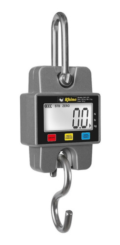 Imagen 1 de 4 de Bascula Digital Colgante Rhino 300 Kg Bac-300 Rbanda