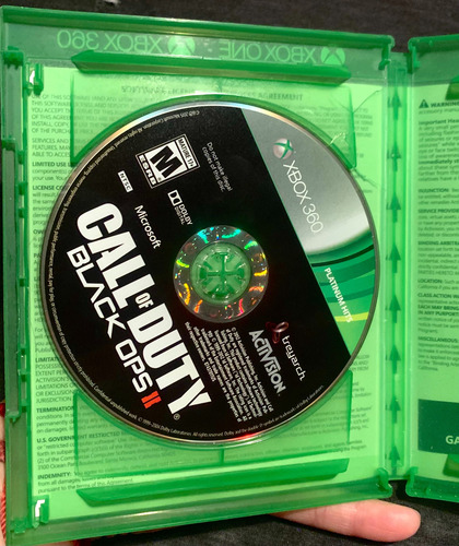 Call Of Duty Black Ops 2 Xbox 360 Y Xbox One (Usado)