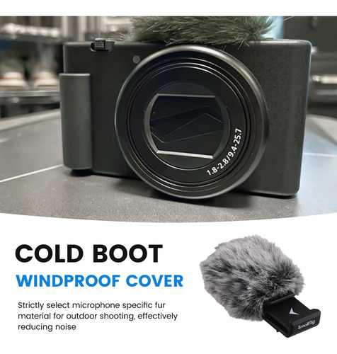 Adaptador Cold Shoe Con Parabrisas Para Zv-1 Ii/zv-1/