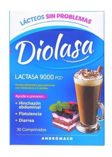 Diolasa X 30 Comprimidos  (lactasa 9000 U.i)