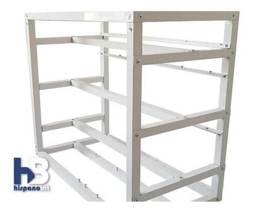Imagen 3 de 5 de Rack 12 Gpu Minería Criptomonedas Eth Open Frame Rig