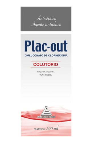 Plac-out  Colutorio Antiseptico 500 Ml