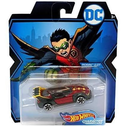 Hot Wheels Batman Robin Dc Comics Wb Limited Liga Justicia