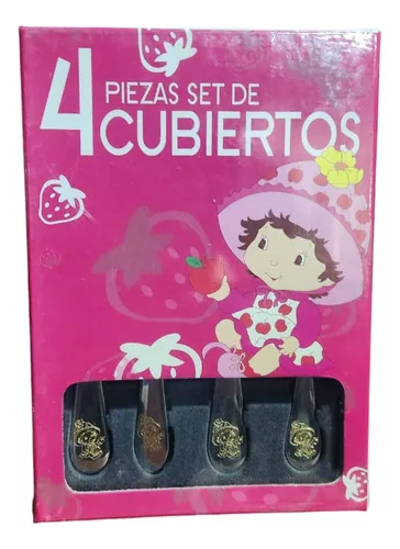 Set De 4 Cubiertos Para Niños