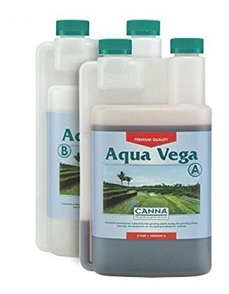 Fertilizante - Canna Aqua Vega A & B, 1 L, Set Of 2