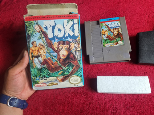 Toki Taito Auténtico Nintendo Nes Totalmente Original (Usado)