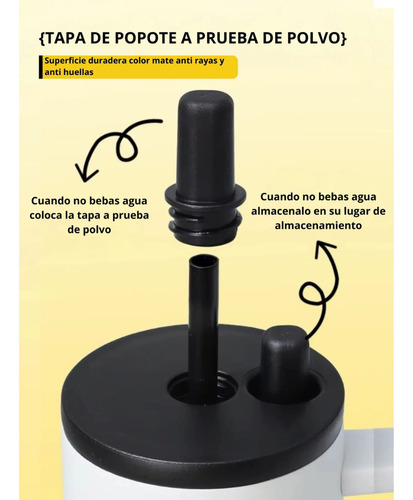 10 Termo De Acero Inoxidable 750ml Con Asa Y Popote Mayoreo Surtido