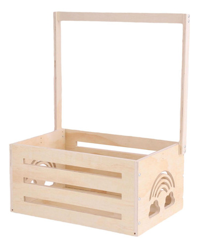 Cesta De Madera Para Bebé, Armario Con Cajón Para Baby