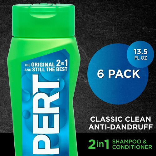 Shampoo E Condicionador Pert 2 Em 1, Anticaspa, 13,5 Fl. Onç