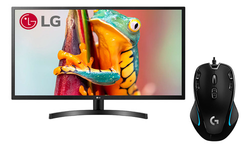 Monitor LG Ips 32 Amd Freesync 32mn600p-b 75hz Fhd + Mouse