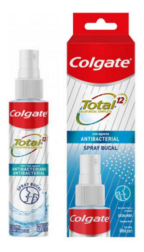 Pack X 3 Unid Spray Bucal  Total 12 Antibacterial Colgate