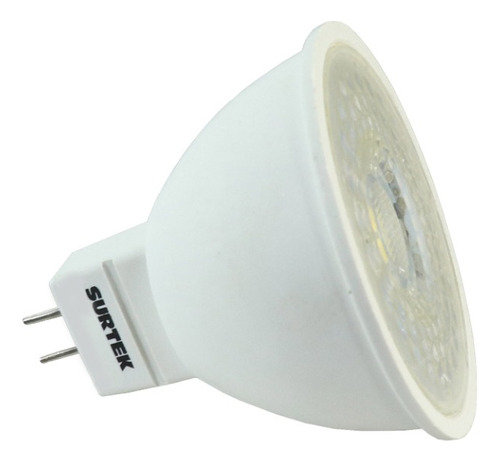 Foco Led 4.5w Socket Gu5.3 Surtek Fmc4 Luz Calida 29923300