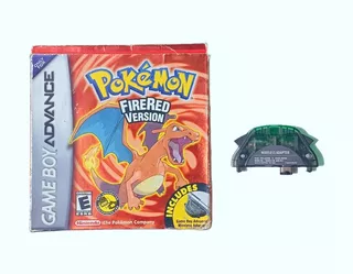 Pokemon Fire Red Con Wireless Adapter Completo