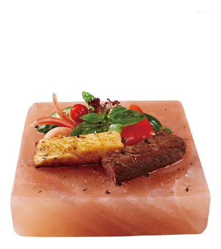 Plato De Cocina Con Sal Natural De Roca Del Himalaya, 1 Unid