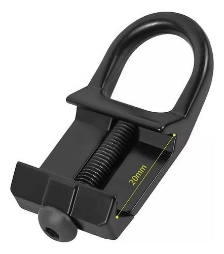 Anillo Portafusil Para Rifle Escopeta Seguro Clip Negro