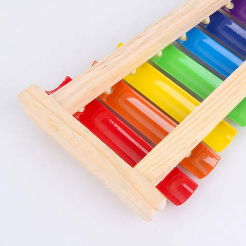 Piano De Juguete Hand Knock De 8 Teclas, Educativo Para Bebé