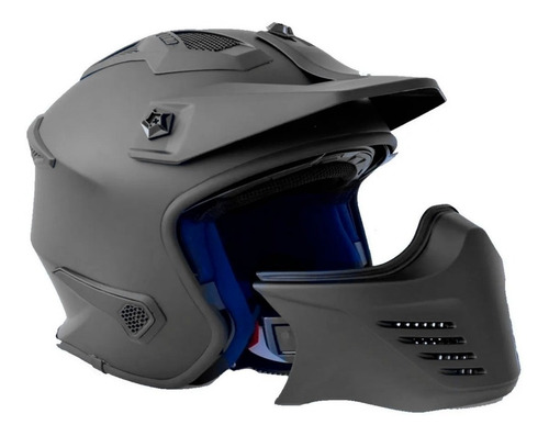 Casco Moto Abierto Modular Avx Fs-726 Desmontable Fas Motos