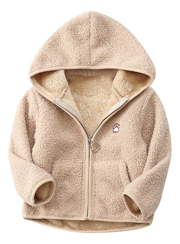 Sudadera Con Capucha Con Cremallera Para Niños Y Niñas, Sóli