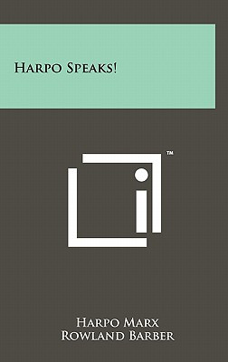 Libro Harpo Speaks! - Marx, Harpo