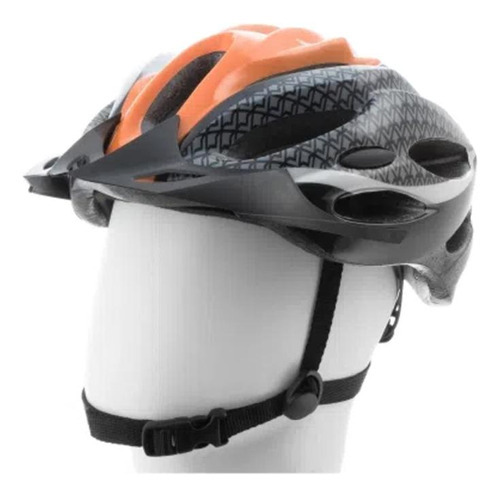 Capacete Esportivo Adulto Patins Skate Bike Patinete Vollo Cor Laranja