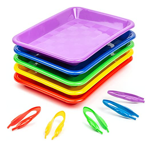 Activity Plastic Trays - Arts And Crafts Organizers Wit...