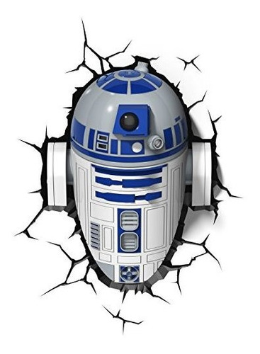 3dlightfx Star Wars R2-d2 3d Deco Luz