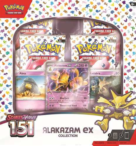 Pokémon Tcg: 151 Alakazan Ex Collection Inglés Alakazan Ex Inglés