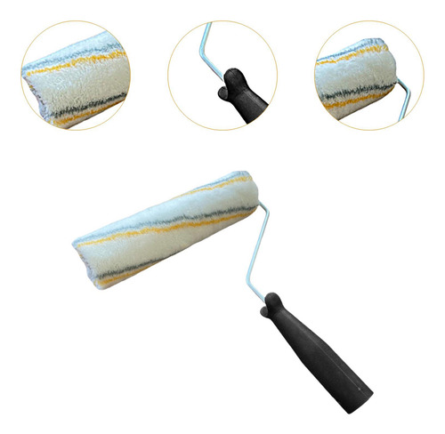 Herramienta De Pintura De Pared Con Fibra Mezclada Gris