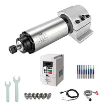 Comprar Kit Motor De Husillo Cnc 3kw 220v + Vfd 3.7kw + Montaje + Fr