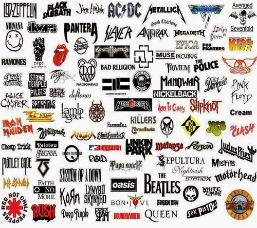 Vetores De Bandas De Rock Editaveis Download