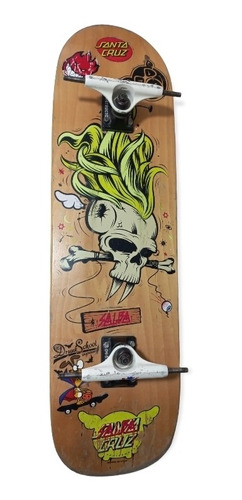 Patineta Santa Cruz Salba By D Face Original 