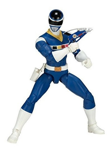 Power Rangers In Space Figura Heredada De Ranger Azul De 6.5