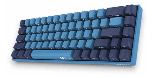 Teclado mecânico Akko 3068 Cherry Red Ocean Star Datasoft