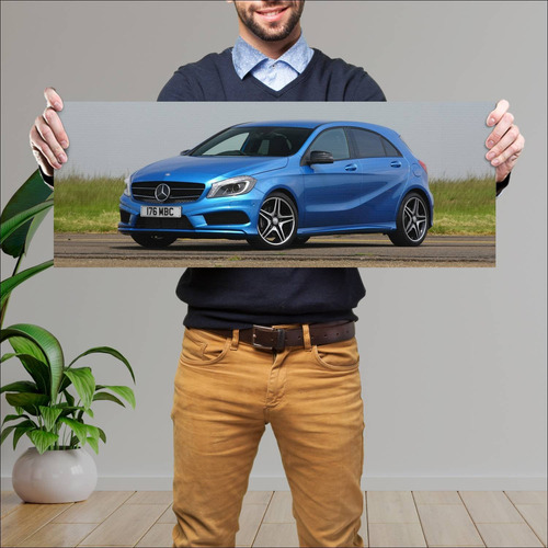 Cuadro 30x80cm Auto 2012 Mercedes Benz A Class A 968