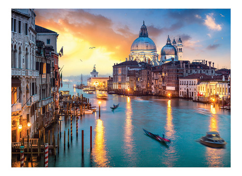 Rompecabezas de 1000 piezas - Venecia, Italia - Ggb