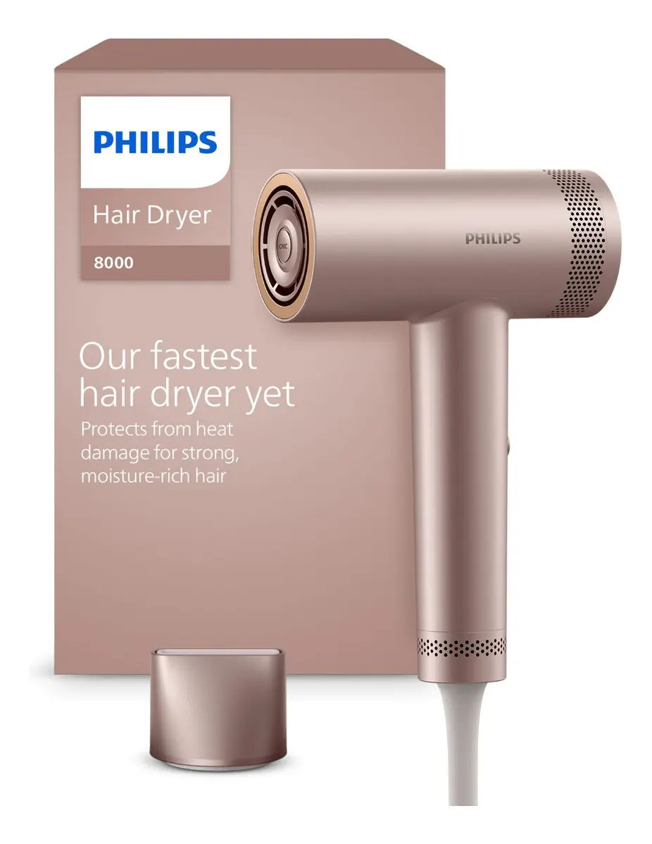 Secador Philips Serie 8000 BHD837 Sin Escobillas